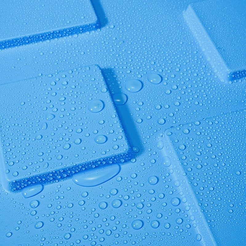 ANGELIC ROYAL BLUE-3D Texture - Pack of 12 Stylish PVC Panels, Covering 32 Sq Ft - Elevate Your Interior Décor - Image 2